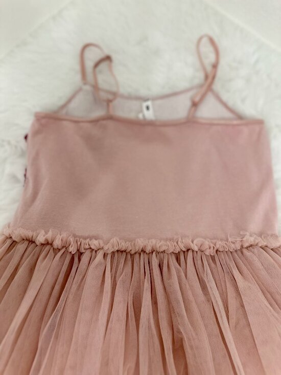 Cotton On Kids Girls Sequin Cake Tulle Party Dress - Picture 6 of 9